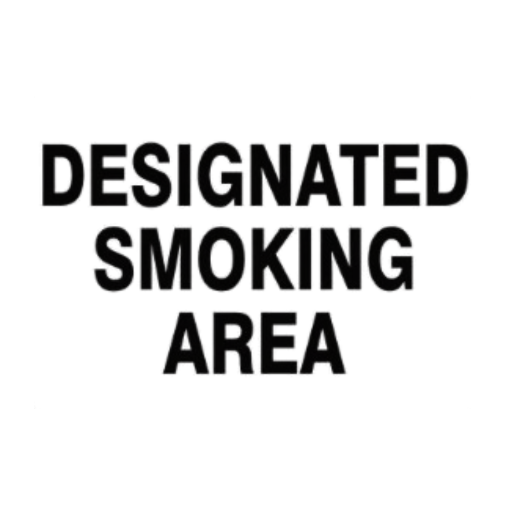 Designated Smoking Area - Image 1