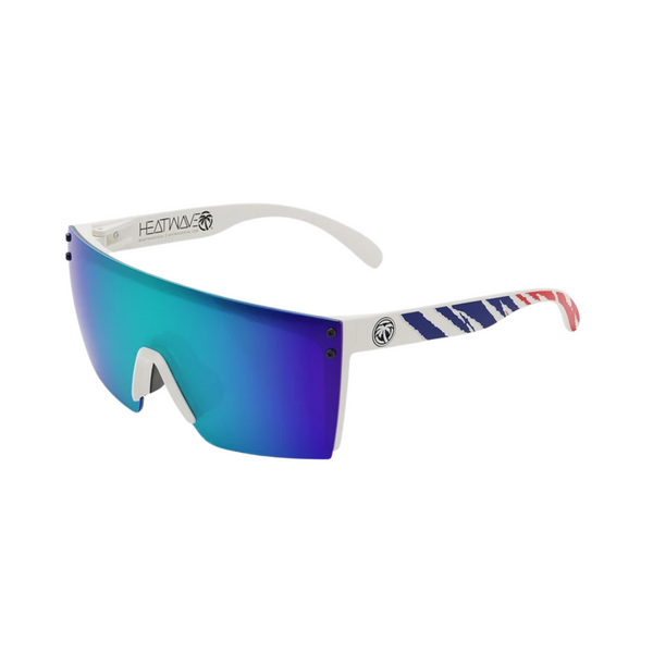 Heat Wave Lazer Face Fireblade RWB / Galaxy Blue Lens - Image 1