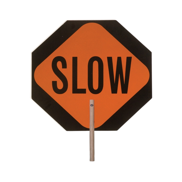 Stop & Slow Paddle Signs - Image 1