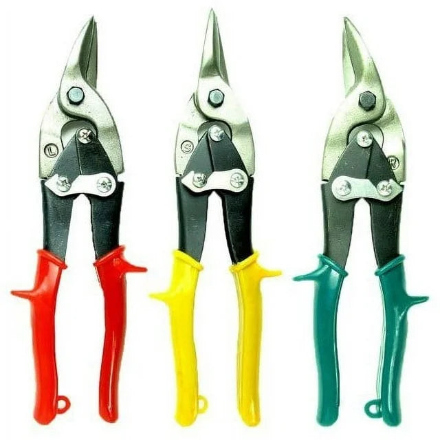 Hawk Tools Heavy Duty Tin Snip 3 Piece Set - Image 1