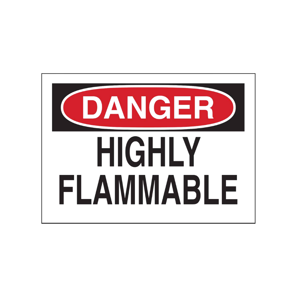Danger Highly Flammable - Image 1