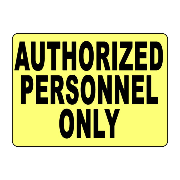 Authorized Personnel Only - Image 1