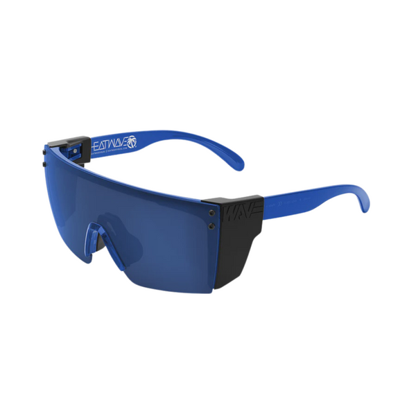 Heat Wave Lazer Face Sunglasses - Neon Blue Z.87 / Neon Blue Frame / Coastal Lens - Image 1