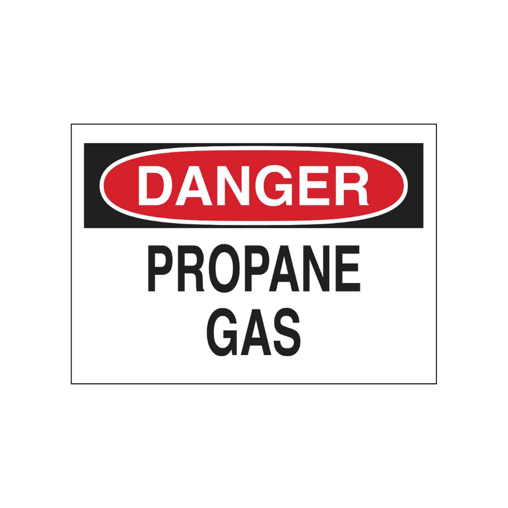 Danger Propane Gas - Image 1