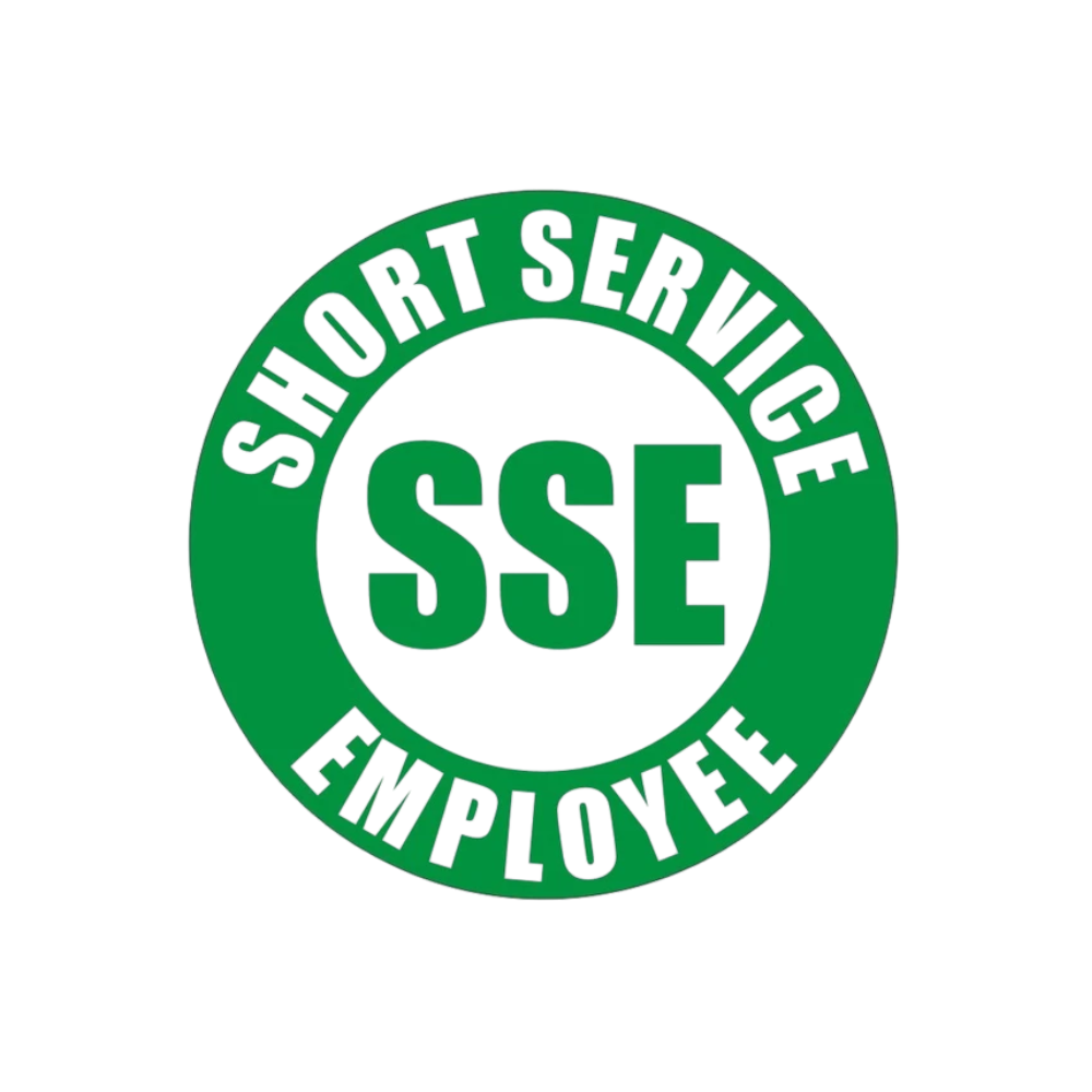 SSE Short Service Employee - Image 1