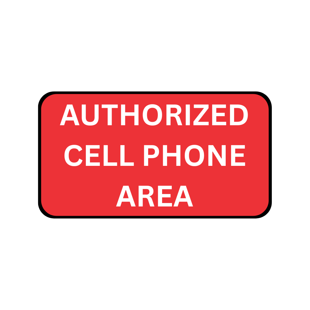 Authorized Cell Phone Area - Image 1