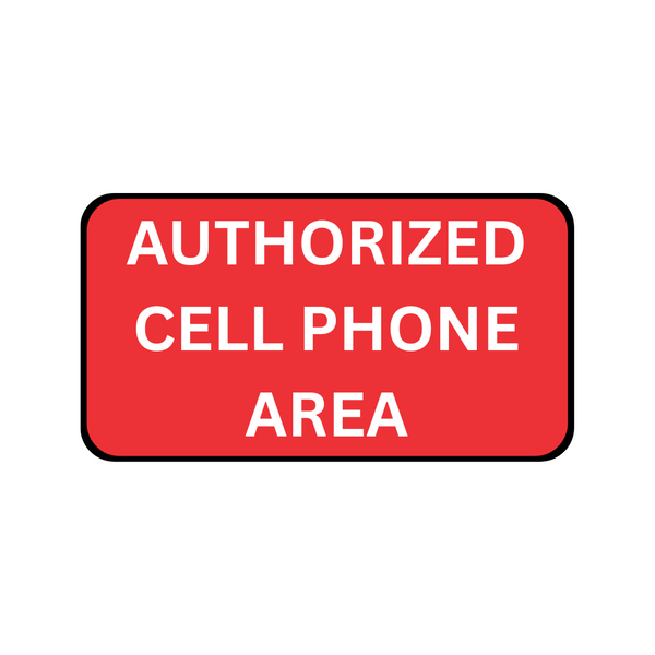 Authorized Cell Phone Area - Image 1