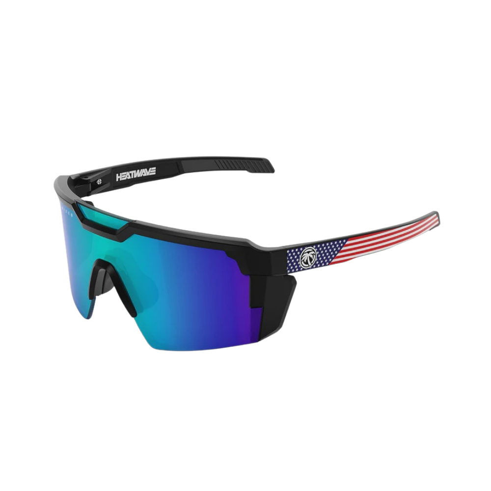 Heat Wave Future Tech Stars & Stripes USA / Galaxy Blue Lens - Image 1
