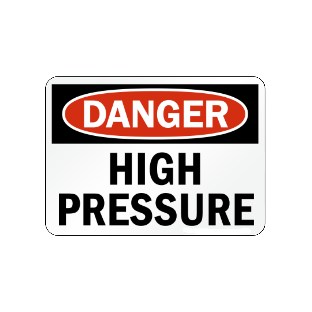 Danger High Pressure - Image 1