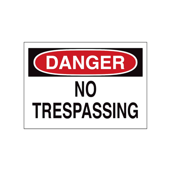 Danger No Trespassing - Image 1