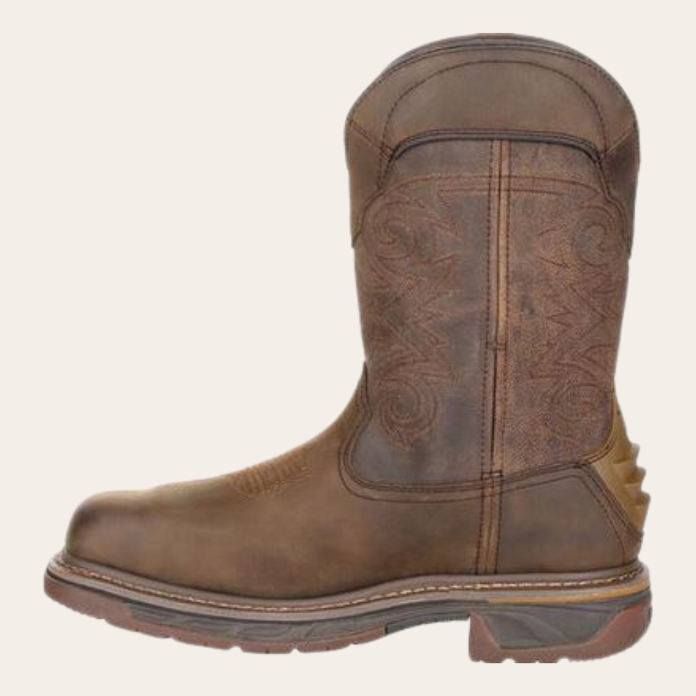 Rocky Square Toe Western Boot With TPU Heel Counter and MetGuard RKW0288 - Image 5