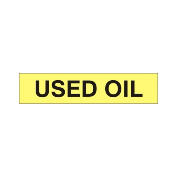 Used Oil - Decal - Image 1