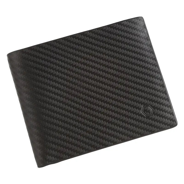RFID Blocking Leather Bifold Wallet - Image 1