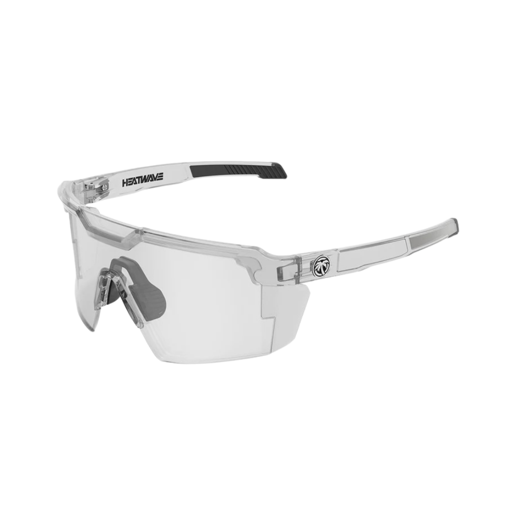 Heat Wave Future Tech Sunglasses / Vapor Clear Frame / Clear Lens / (Z87+) - Image 1