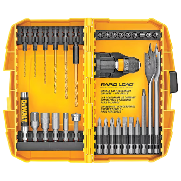 32 Piece: Rapid Load Screwdriver Bit Set / Bits and Drivers