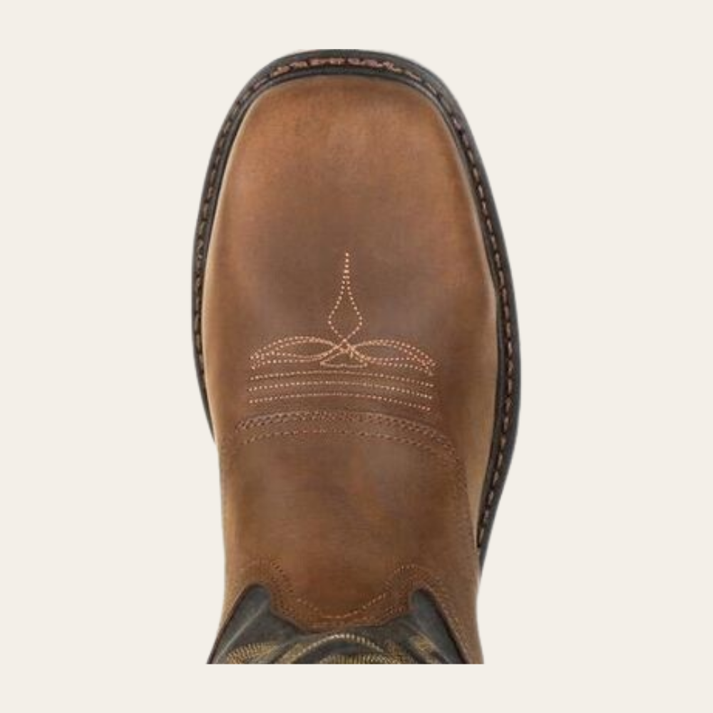 Georgia Carbo-Tec LT Black & Brown Steel Toe Waterproof Work Boot - Image 6