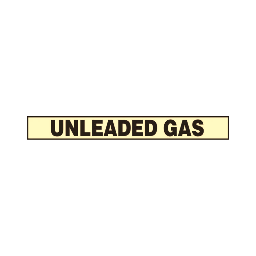 Unleaded Gas - Decal - Image 1
