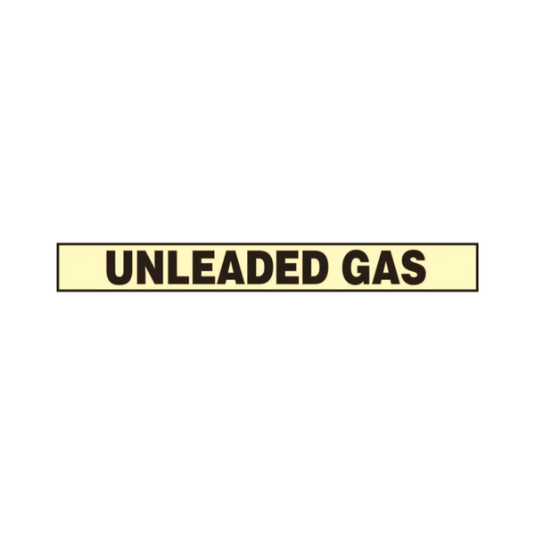Unleaded Gas - Decal - Image 1