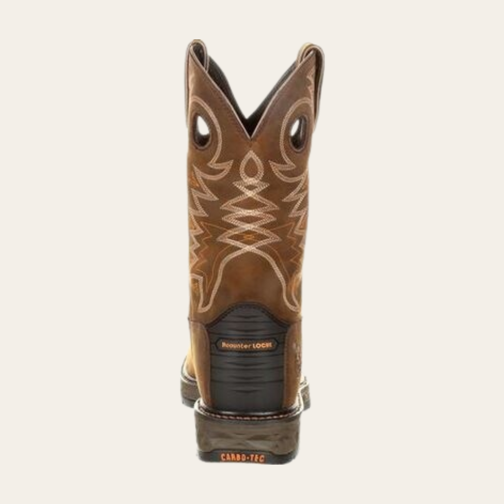 Georgia Carbo-Tec LT Brown Alloy Toe Waterproof Work Boot - Image 3