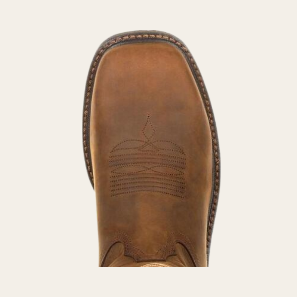 Georgia Carbo-Tec LT Brown Alloy Toe Waterproof Work Boot - Image 6