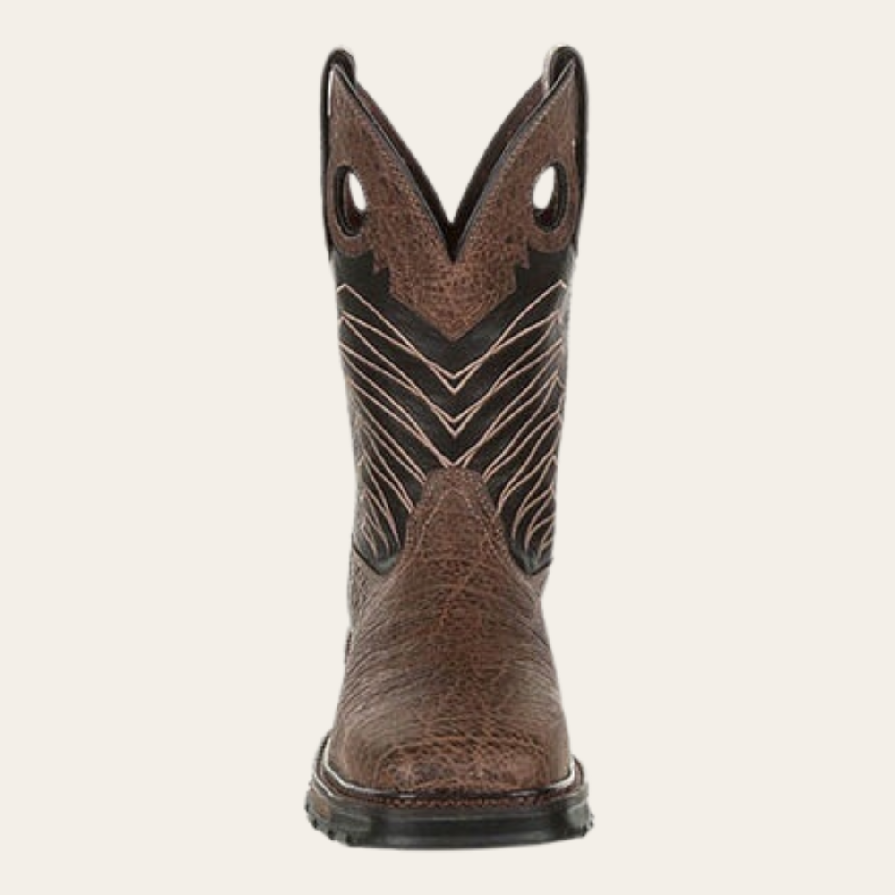Durango Maverick XP Safari Elephant Steel Toe Waterproof Western Work Boot - Image 3