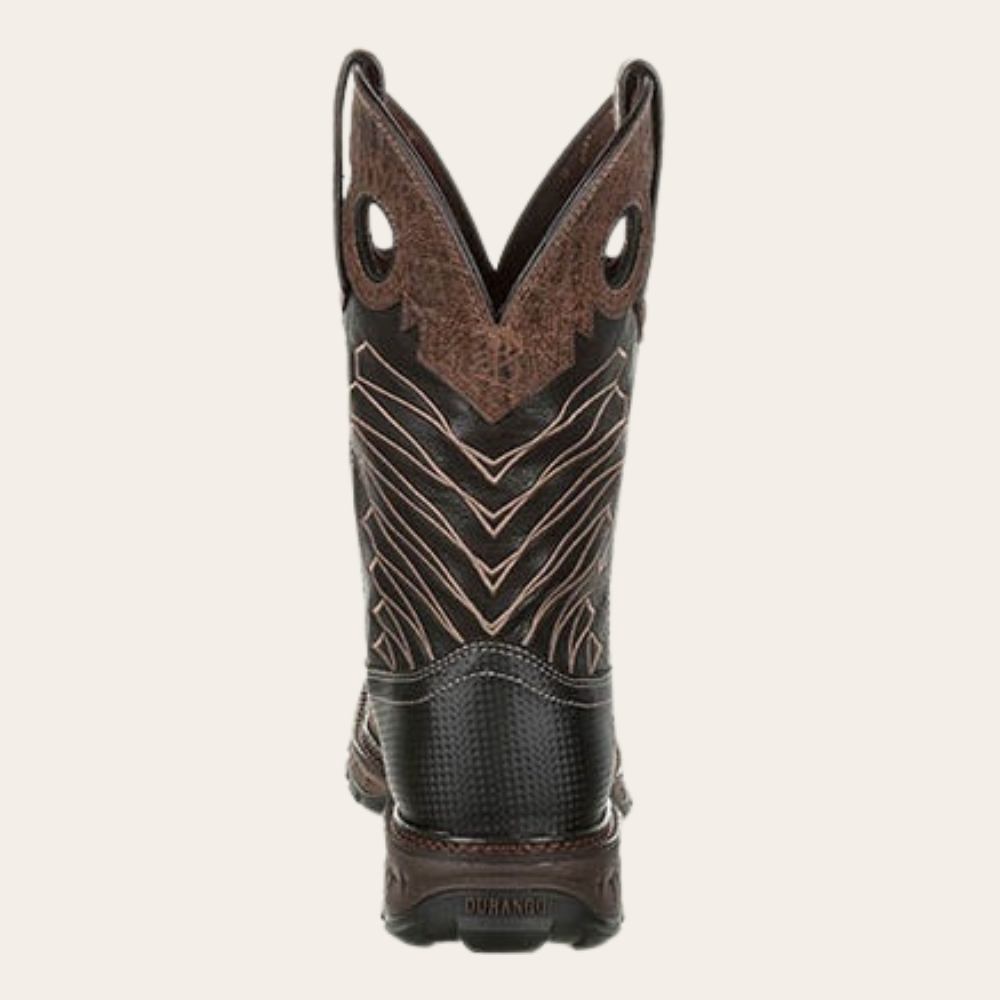 Durango Maverick XP Safari Elephant Steel Toe Waterproof Western Work Boot - Image 4
