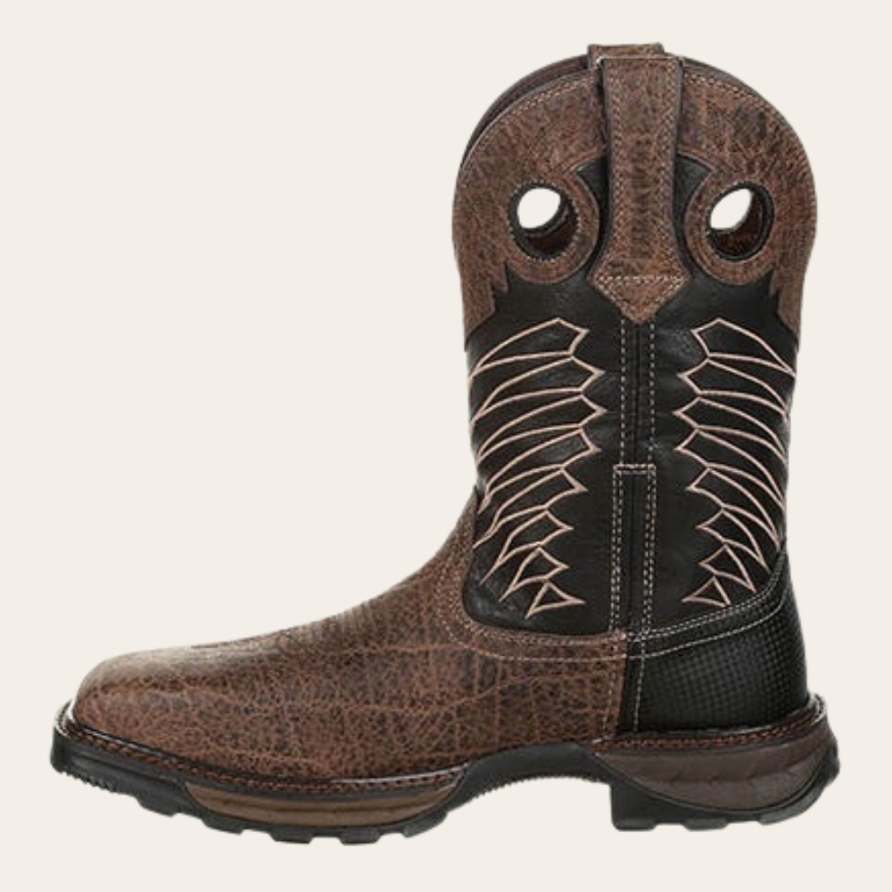 Durango Maverick XP Safari Elephant Steel Toe Waterproof Western Work Boot - Image 5
