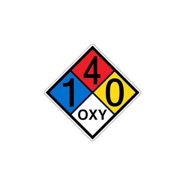 NFPA Diamond Vinyl 140-OXY - Image 1
