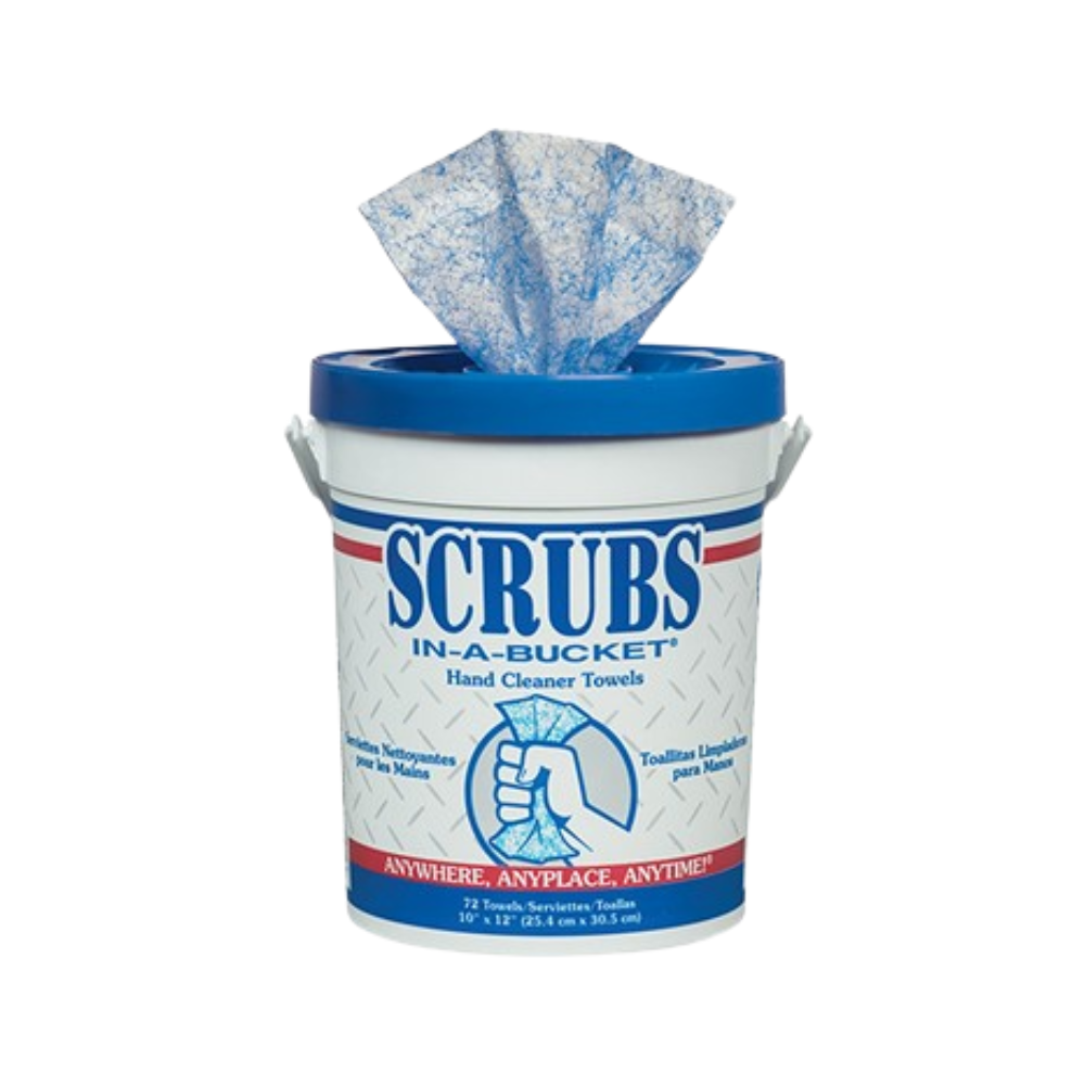Scrubs In-A-Bucket Hand Cleaner Towels - Image 1