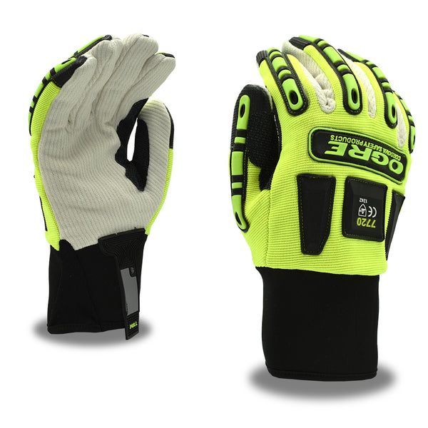 Ogre 7730 Canvas Palm Hipora Lined Impact Glove - Image 1