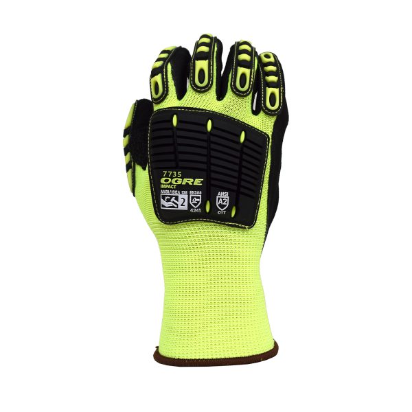 Ogre Flex 7735 Sandy Nitrile Impact Glove - Image 1