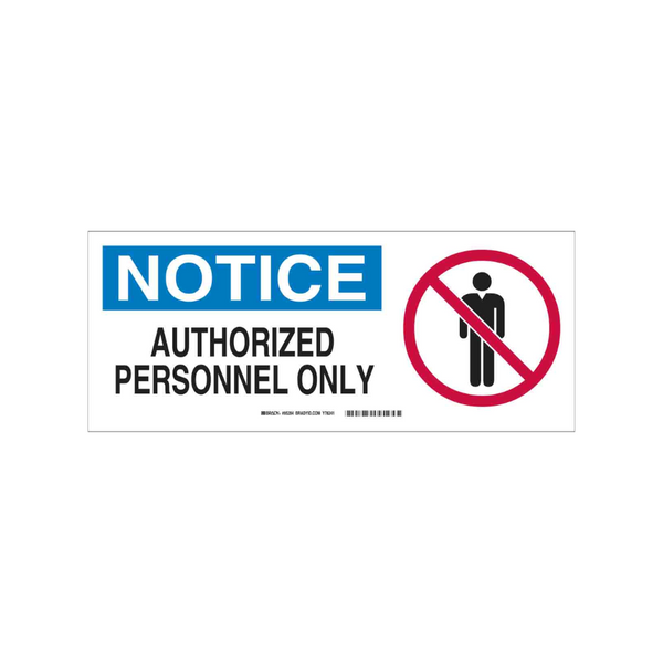 Notice Authorized Personnel Only - Image 1