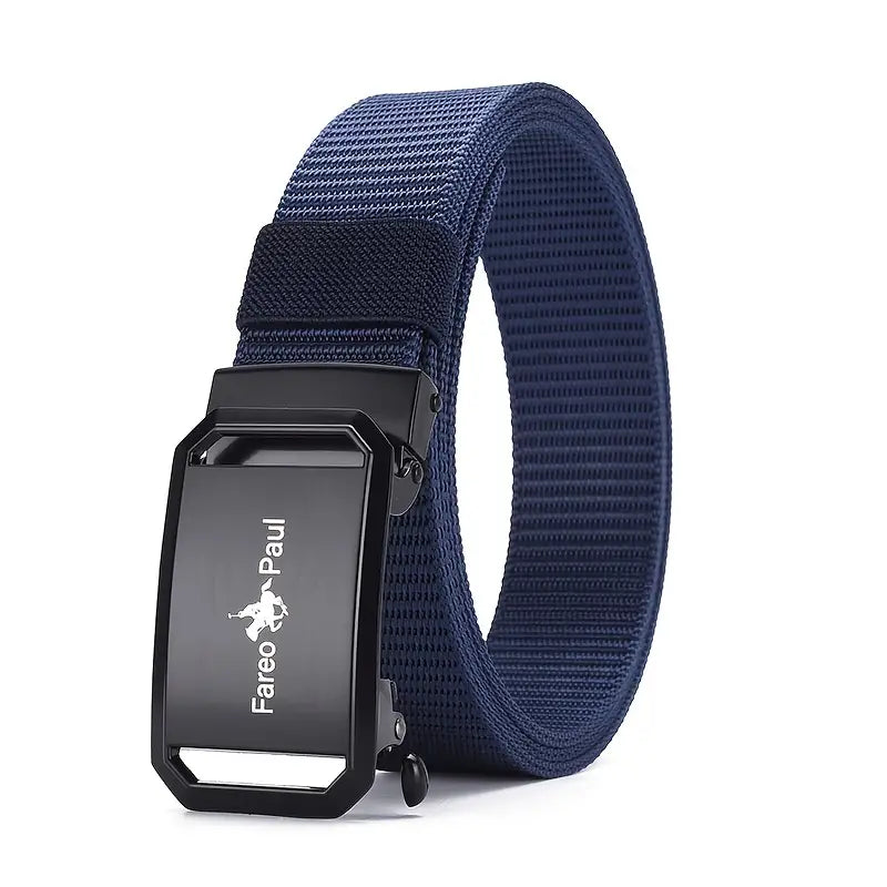Men's Outdoor Casual Automatic Buckle Canvas Belt - Image 6