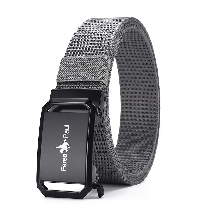 Men's Outdoor Casual Automatic Buckle Canvas Belt - Image 3