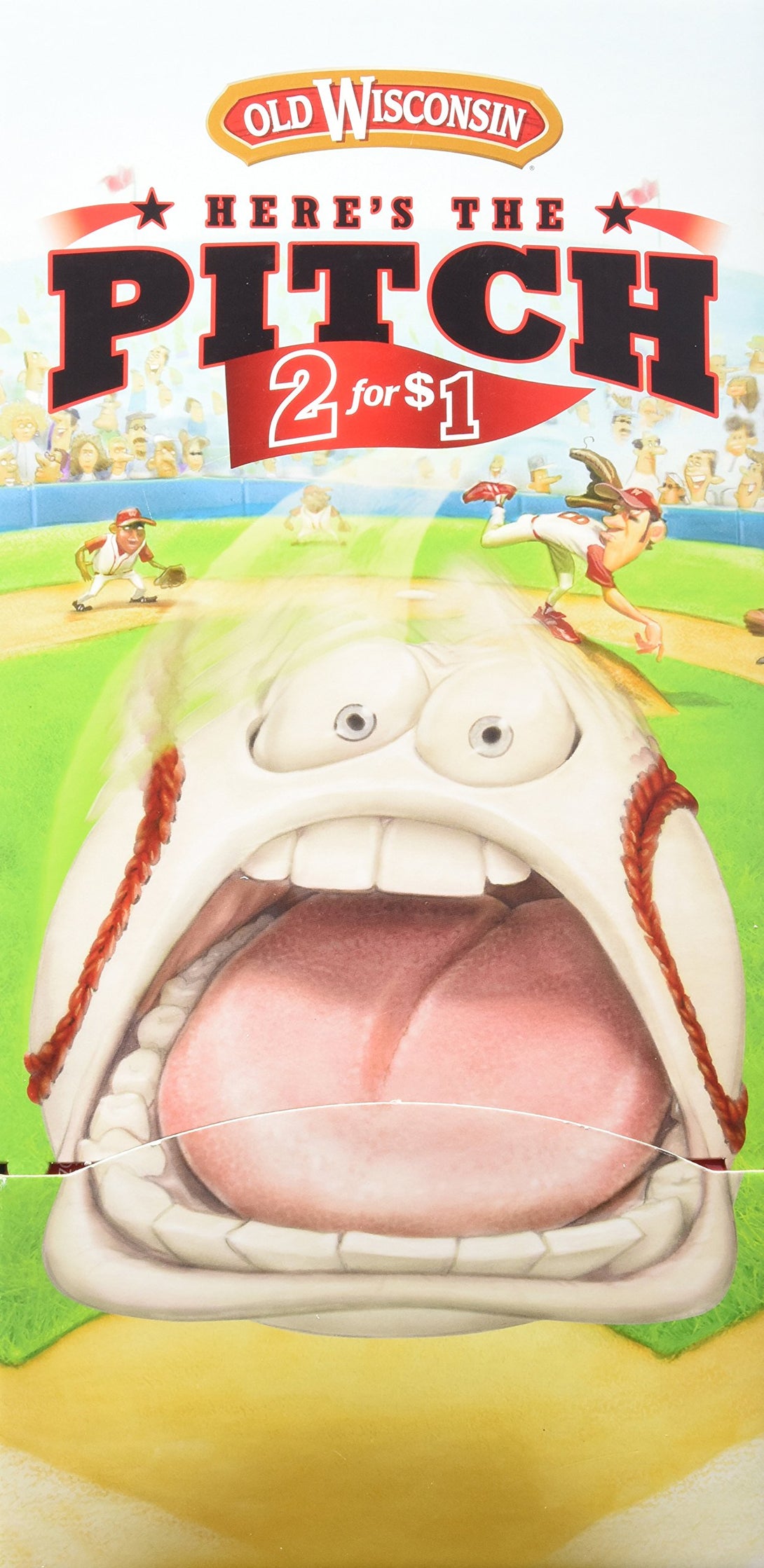 Old Wisconsin Here's the Pitch Snack Stick - Image 1