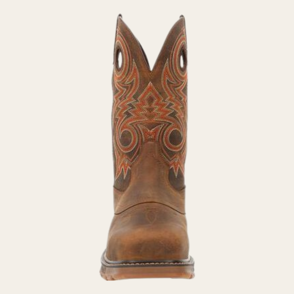 Durango Maverick XP Composite Toe Waterproof Brown Western Work Boot - Image 4