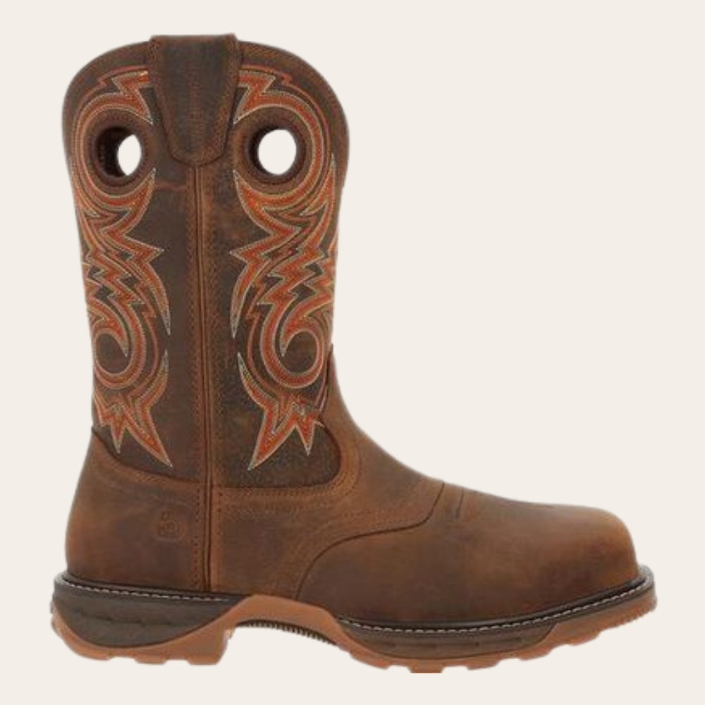 Durango Maverick XP Composite Toe Waterproof Brown Western Work Boot - Image 7