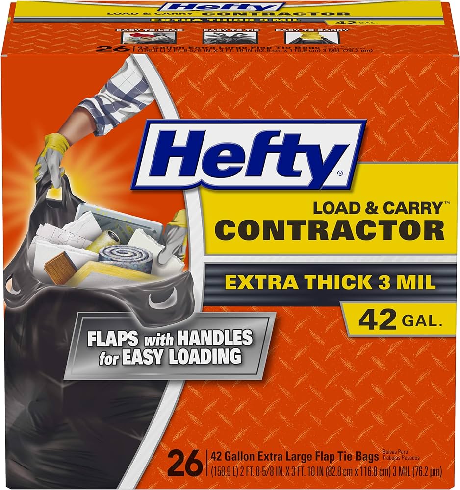Hefty Contractor Trash Bags - Image 1