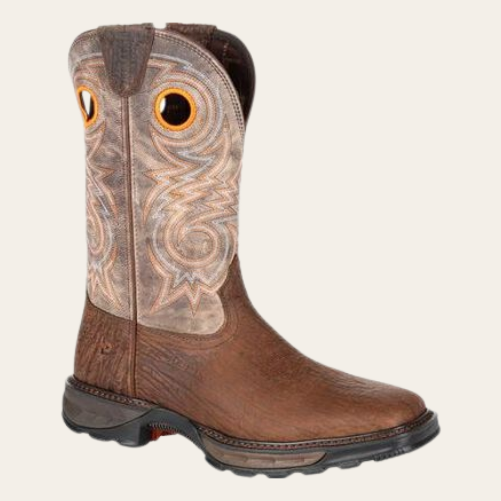Durango Maverick XP Bay Brown & Steel Cut Oat Composite Toe Western Work Boot - Image 1