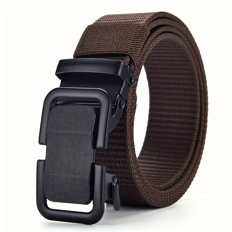 Men's Automatic Buckle Cavas Military Belt - Image 4