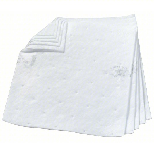 3M Oil-Only Absorbent Pad 100 Pack - Image 1