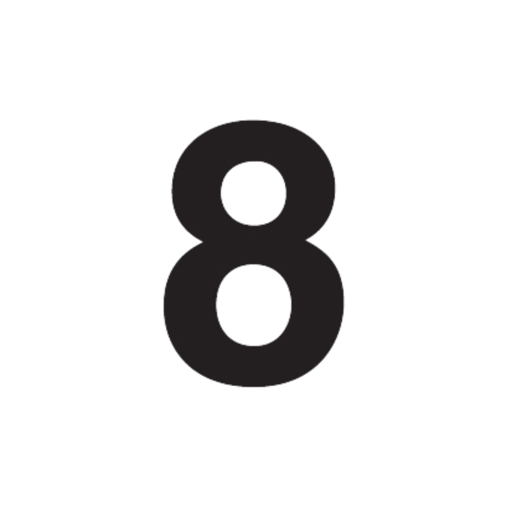 Die Cut Vinyl Number - Image 9