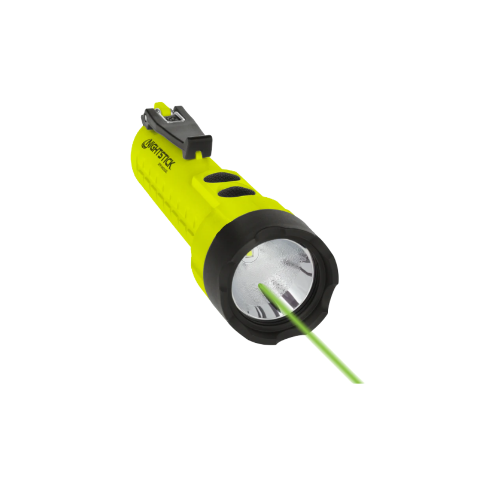 Nightstick Intrinsically Safe Flashlight w/Green Laser 210 Lumens - Image 1