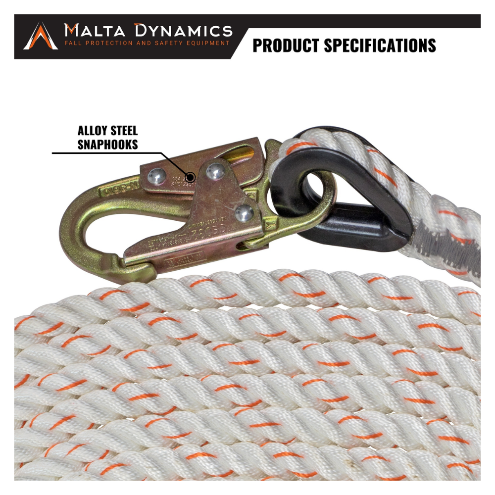 Malta Dynamics Tag Line Vertical Lifeline - Image 2