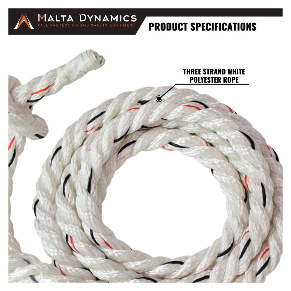 Malta Dynamics Tag Line Vertical Lifeline - Image 3