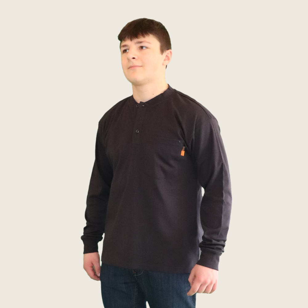 Xtreme FR Henley (Logo on Back) - Image 2