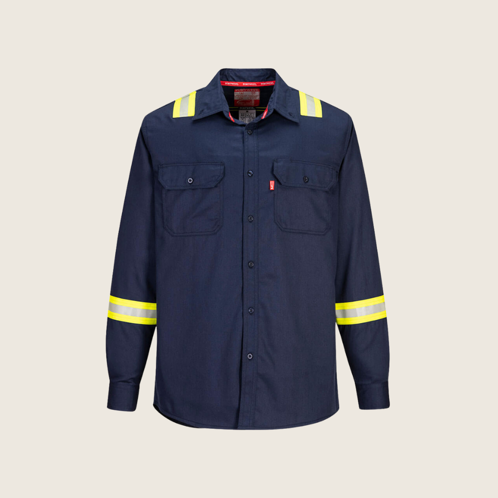 Portwest Bizflame FR Taped Shirt - Image 1