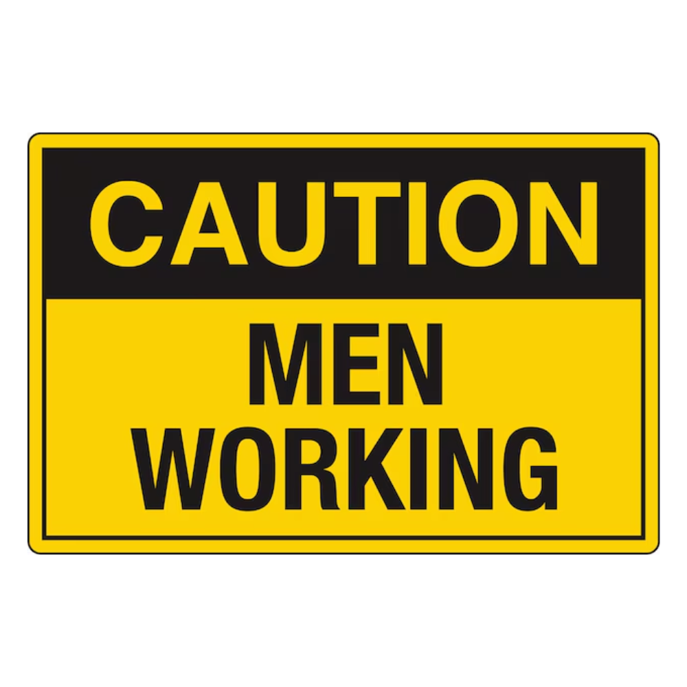 Caution Workers Working - Image 1