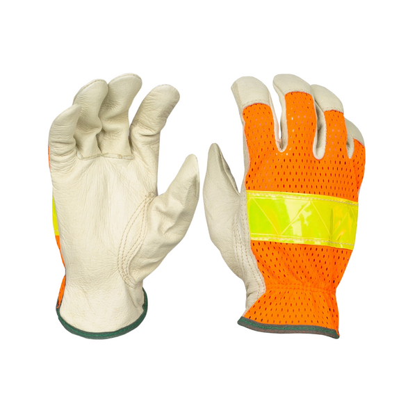 Hi-Visibility Leather Glove - Image 1