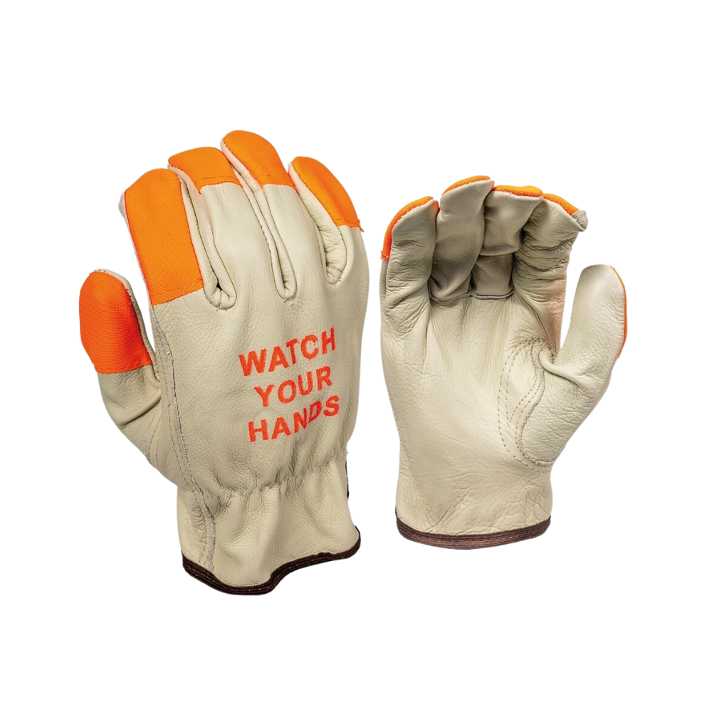 GWP Watch Your Hands Leather Glove - Image 1